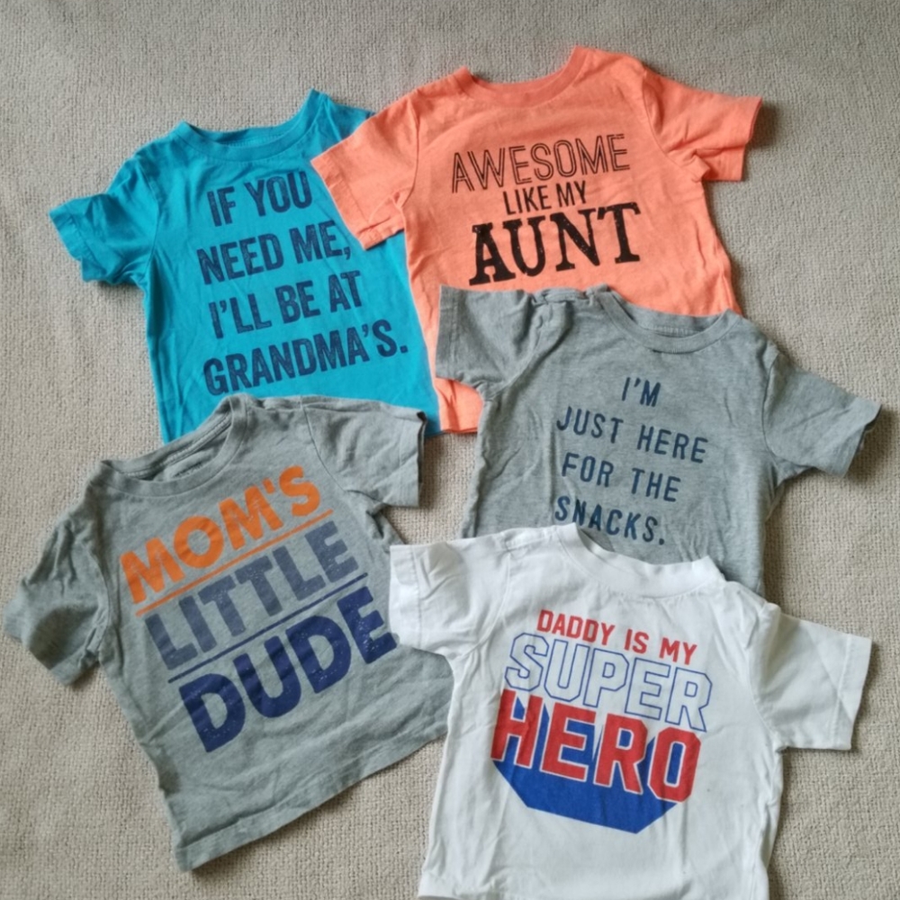 The Children's Place T-shirt bundle size 18- 24mos